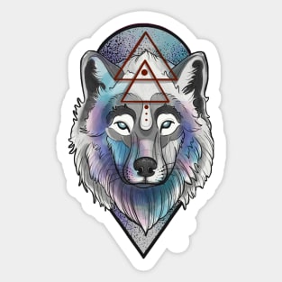 Wolf Sticker